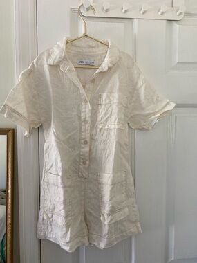 Zara Linen Romper